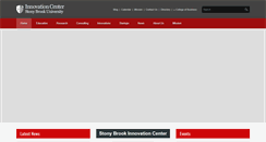 Desktop Screenshot of innovationcenterstonybrook.com